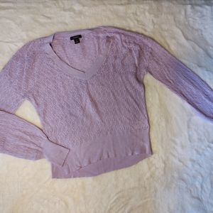 Halogen Lightweight Lilac Sweater